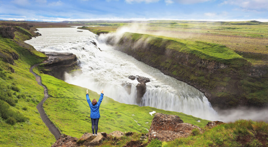 Best Places to Visit in Iceland - Gullfoss Waterfall