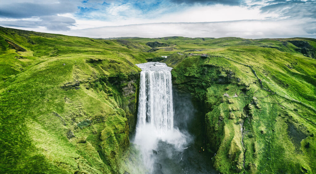 Best Places to Visit in Iceland - Skógafoss Waterfall